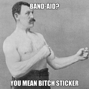 overly manly man