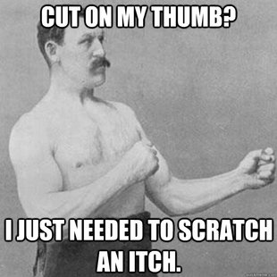 overly manly man
