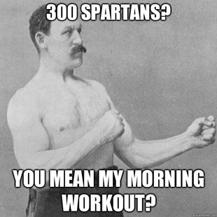 overly manly man