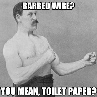overly manly man