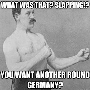 overly manly man