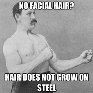 overly manly man
