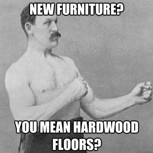 overly manly man