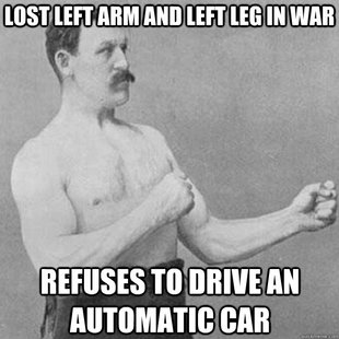 overly manly man