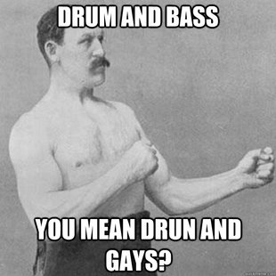 overly manly man