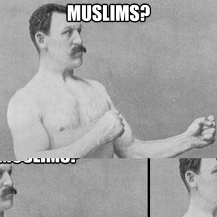 overly manly man