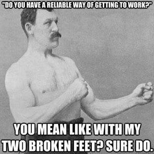overly manly man
