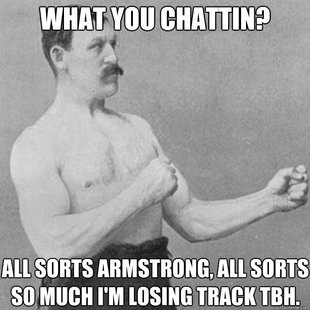 overly manly man