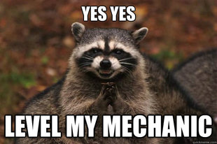 Evil Plotting Raccoon