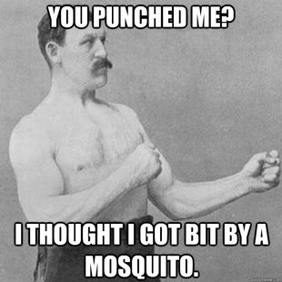 overly manly man
