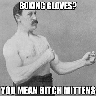 overly manly man