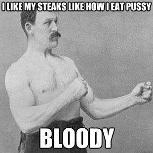 overly manly man