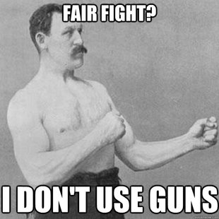 overly manly man