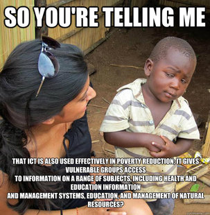Skeptical Third World Child