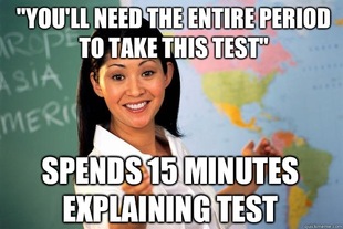 Unhelpful High School Teacher