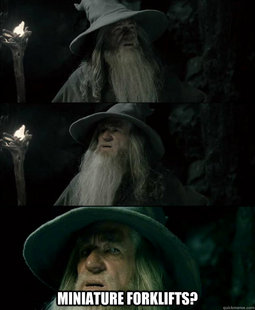 Confused Gandalf