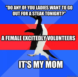 Socially Awkward Awesome Awkward Penguin