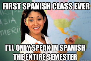 Unhelpful High School Teacher