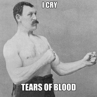 overly manly man