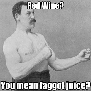 overly manly man