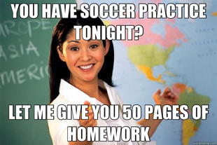 Unhelpful High School Teacher