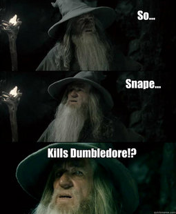 Confused Gandalf