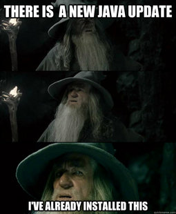 Confused Gandalf