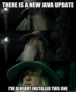 Confused Gandalf