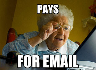 Grandma finds the Internet