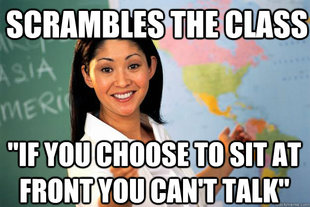 Unhelpful High School Teacher