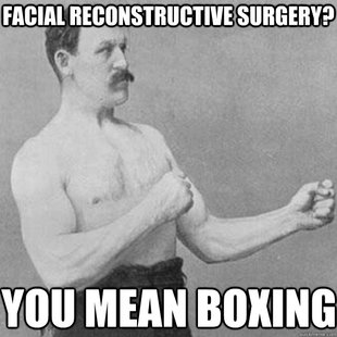 overly manly man