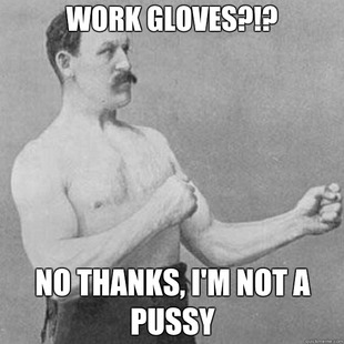 overly manly man