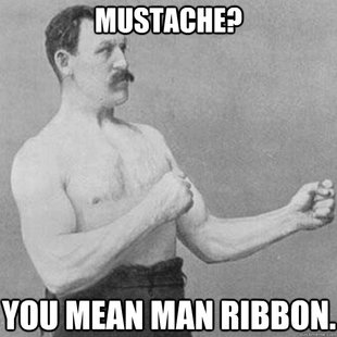 overly manly man