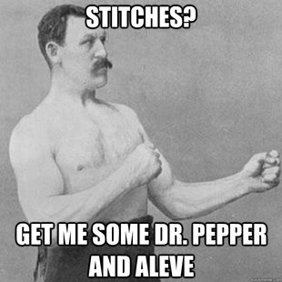 overly manly man