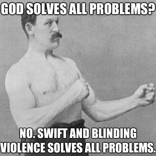 overly manly man