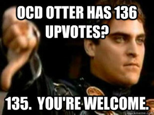 Downvoting Roman