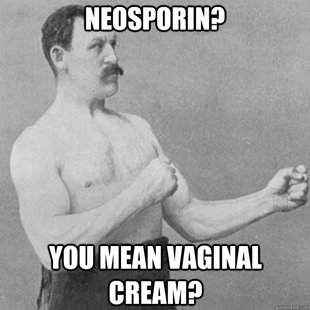 overly manly man