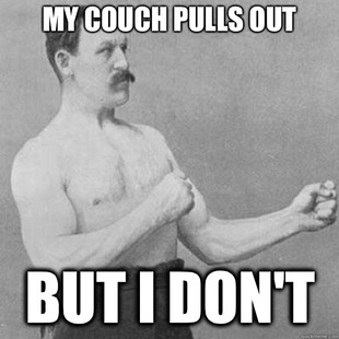 overly manly man