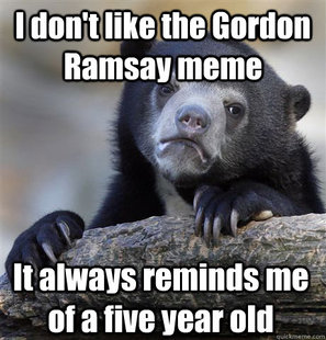 Confession Bear