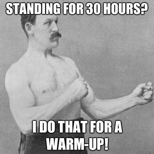 overly manly man
