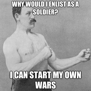 overly manly man