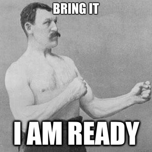 overly manly man