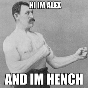 overly manly man