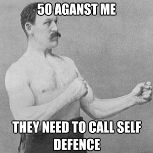 overly manly man