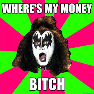 Shocked Gene Simmons