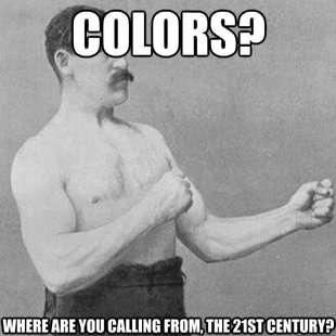 overly manly man