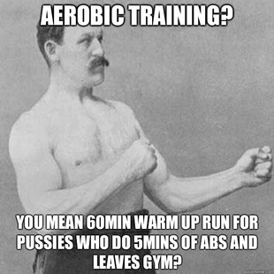overly manly man