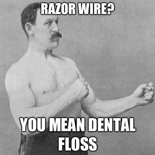 overly manly man