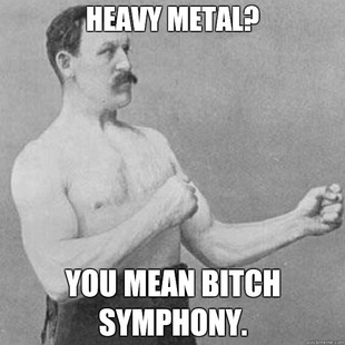 overly manly man
