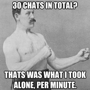 overly manly man